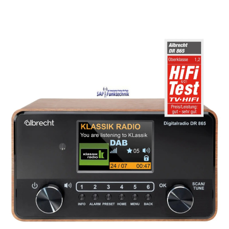 Preview: Albrecht DR 865 Digitalradio mit ASA